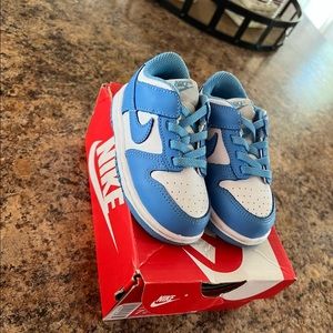 Toddler Dunks size 7c